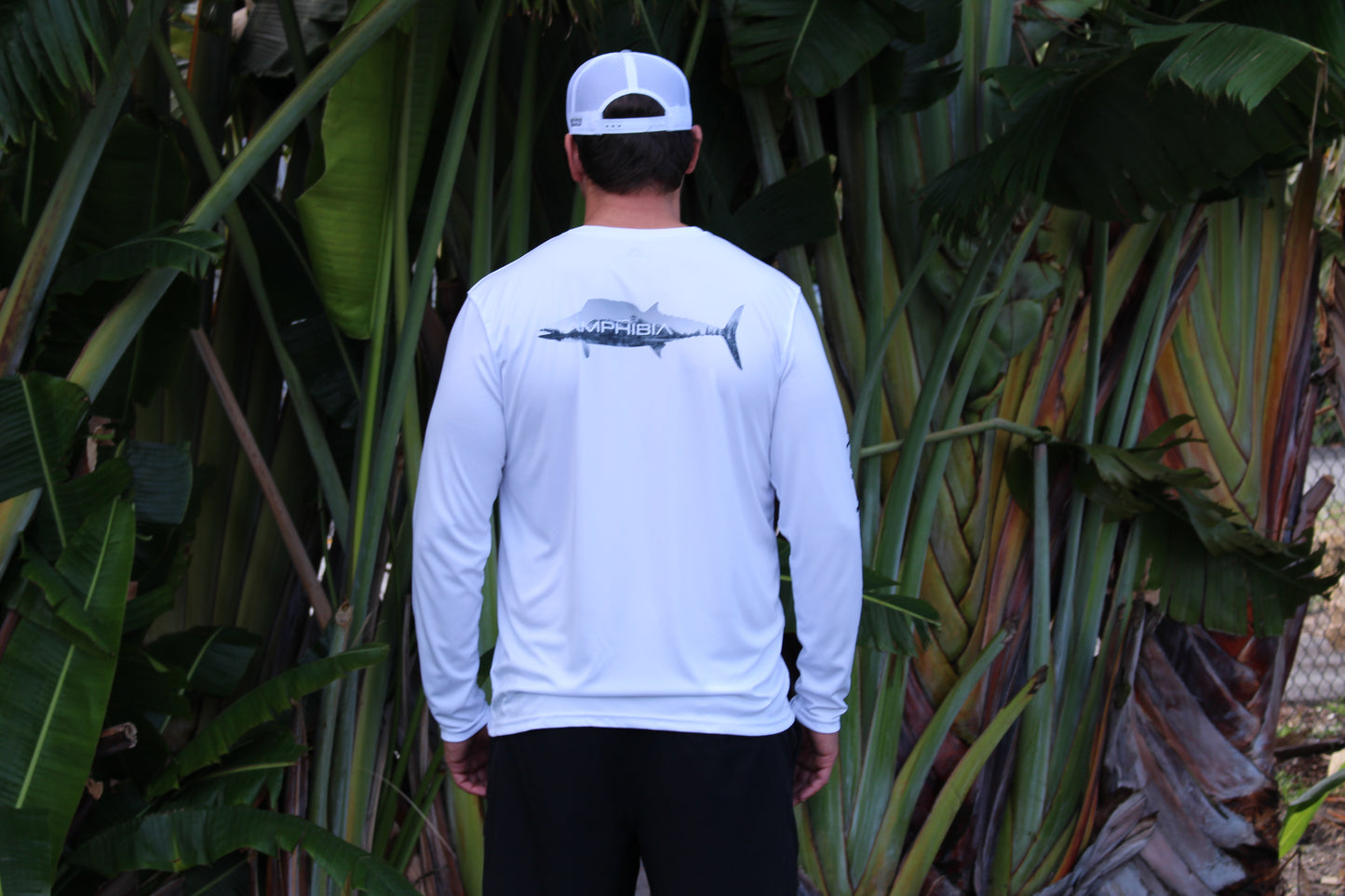 WAHOO AMPHIBIA PERFORMANCE LONG SLEEVE IN WHITE