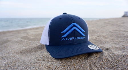 Classic Double A Snapback (Navy/White/Ocean Blue)