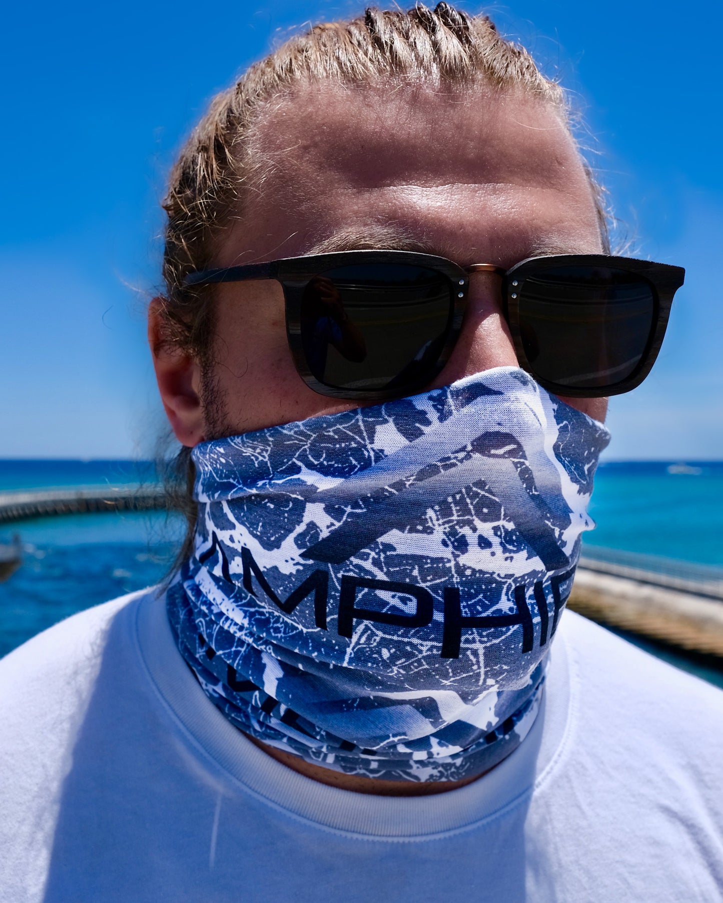 Grey Shatter Face Shield