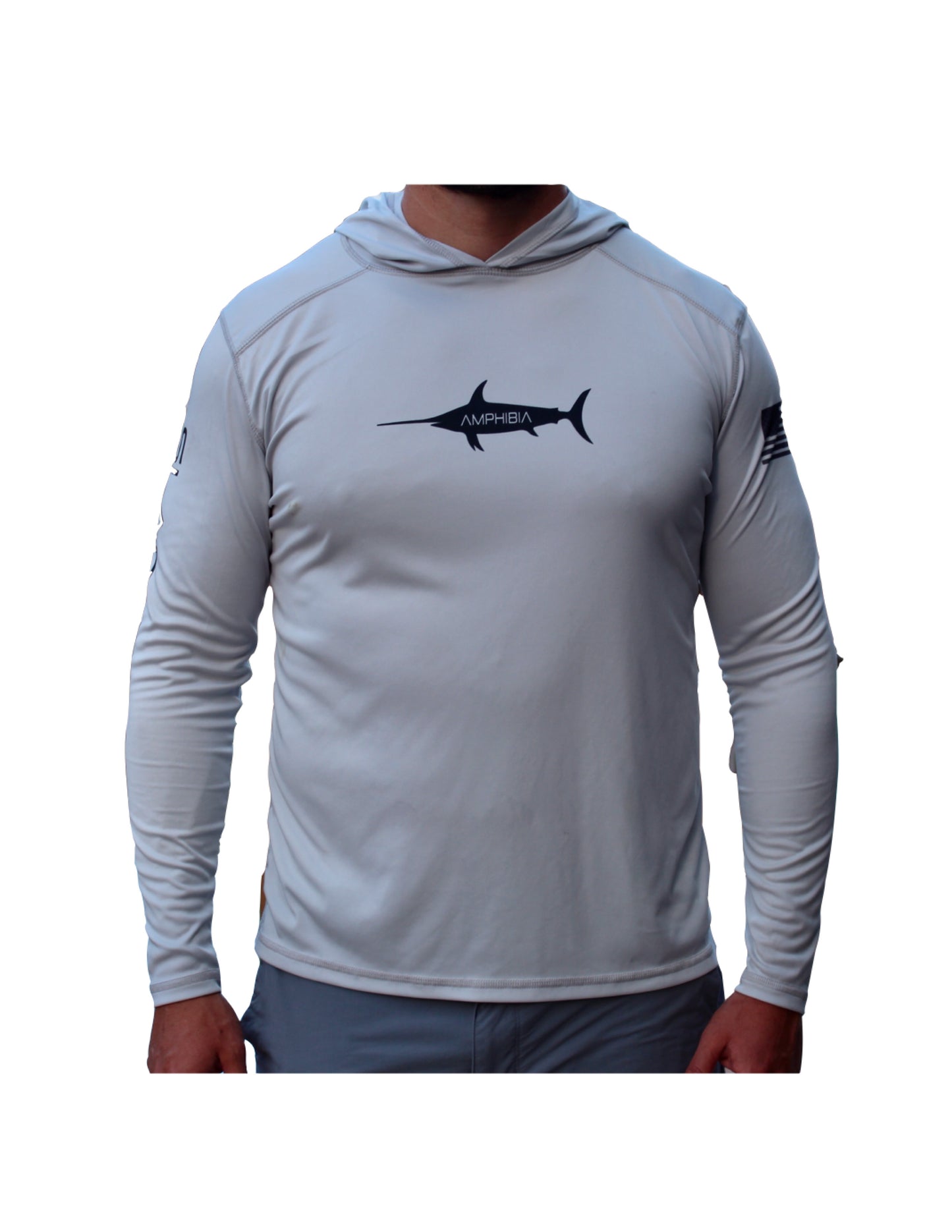 Slacked Off Performance Hoodie in Grey