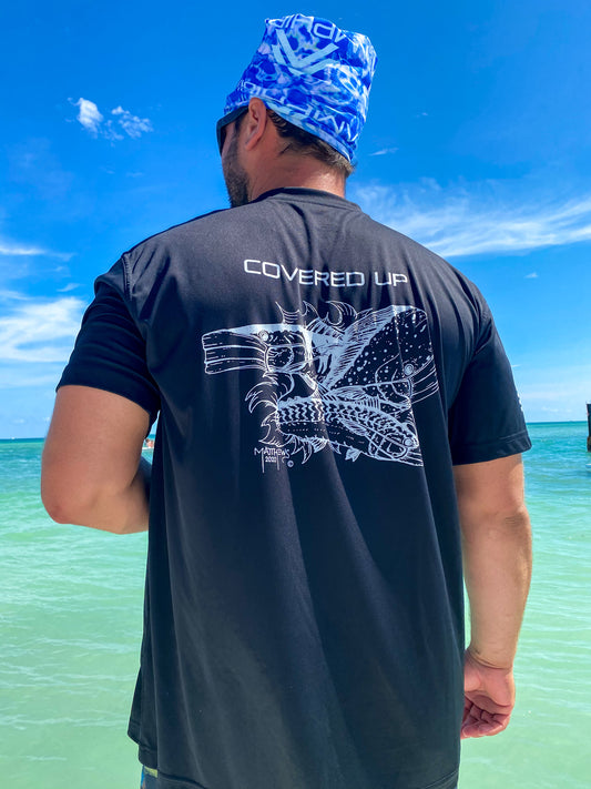 Covered Up Performance T-shirt (Black)