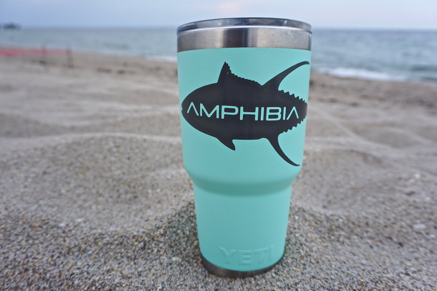 AMPHIBIA Tuna Decal Small (Dark Grey)