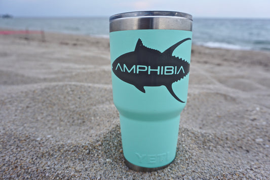 AMPHIBIA Tuna Decal Small (Dark Grey)